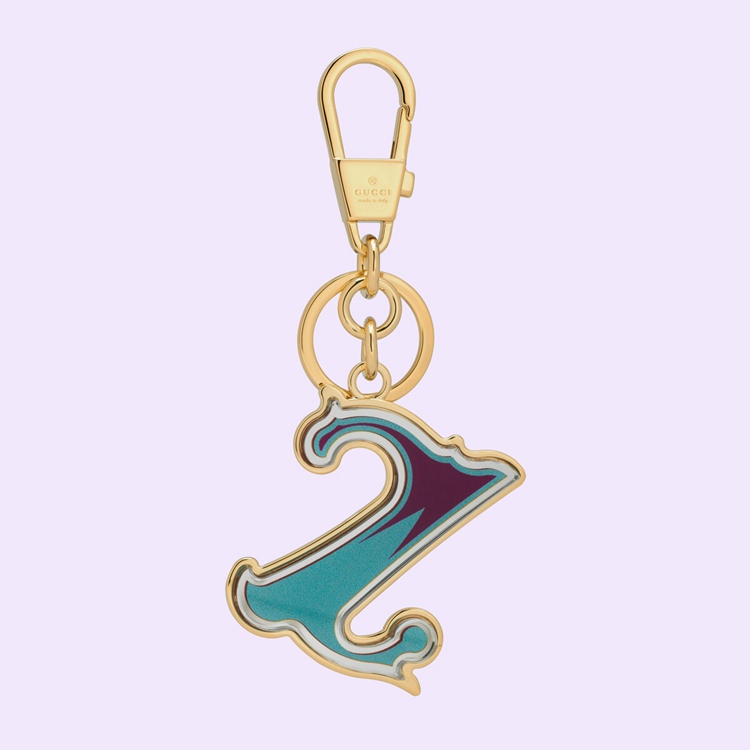 727998.JCFUG.8555.001.100.0000.Light Letter Z Plexiglas keychain